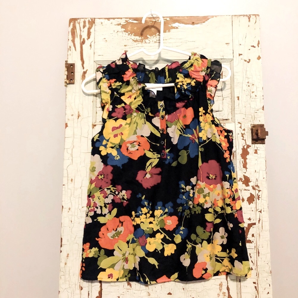 Anne Taylor Loft Sleeveless Blouse